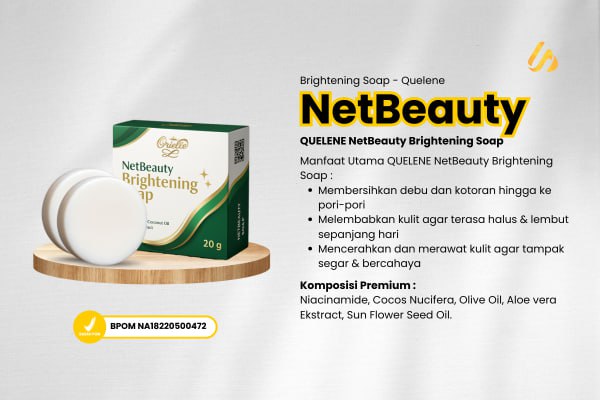 Quelene NetBeauty Brightening Soap